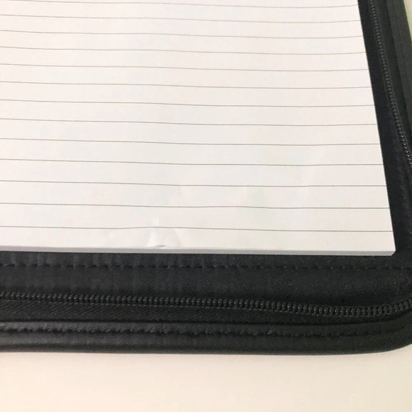 Samsonite Parker Leather  Padfolio Organizer Branded By Prime Solutions - Picture 15 of 16